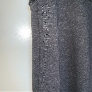 calvin klein grey sweatpants